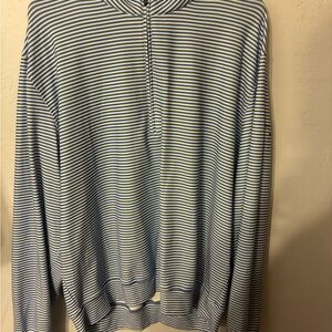Men's Classic Blue Striped Jacket